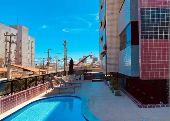 Pet friendly Flat Ramage Beira Mar Apartment Maceio 