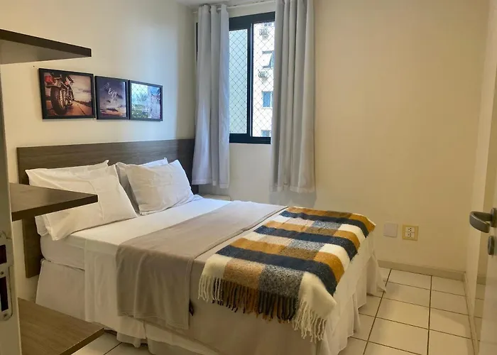 Pet friendly Beira Mar Pajucara Com Varanda 203 - Frente Piscinas Naturais E Feira Artesanato Maceio 